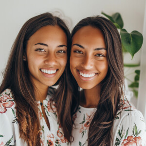 Cute Sisters

-

A cute woman

Californian

Smiling 

Clothes: F...
