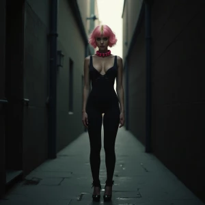 Create an ultra-realistic, high-definition image of an androgyno...