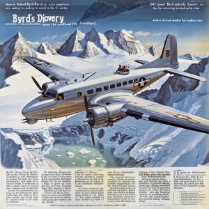 **Title: "Byrd's Discovery"**

[Opening shot: Intrepid explorer...