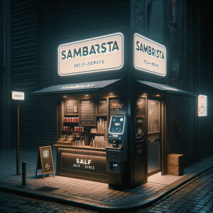 SamBarista кофейня самообслуживания