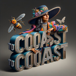"Create a visually striking 3D typography design featuring the w...