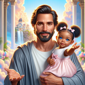 Create a 3D realistic artwork featuring the phrase 'Jesus Saves'...