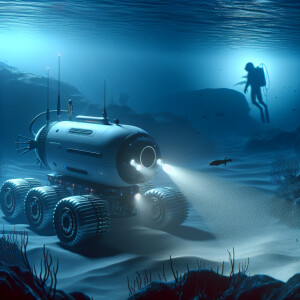 An underwater vehicle called Neptune noticed a barely detectable...