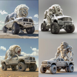 Character Design Jerry The White Man-Lion Hybrid With Extra Extr...