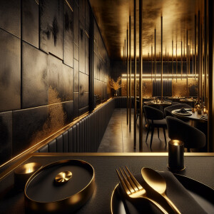 Modern upscale restaurant called “Pringle’s Underground Kitchen,...