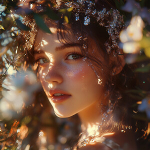 A photo portrait of cute model, high resolution, award - winning...