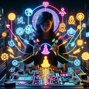 Design an ultra-high-resolution 3D image that is visually stunni...