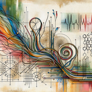 The golden ratio, Minimalist art Circuit, boards, circuitry, dia...