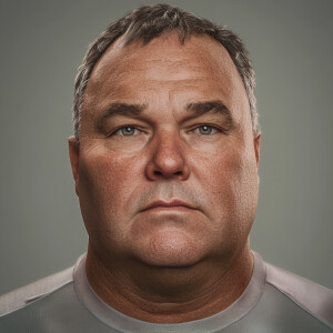 Create a hyper-realistic photograph full male facial image scan...