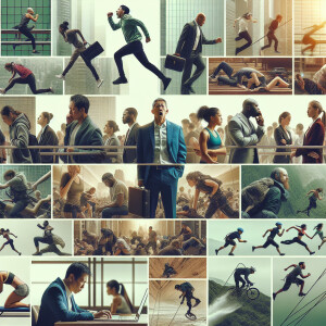 Create a visually stunning ultra high-definition montage showcas...