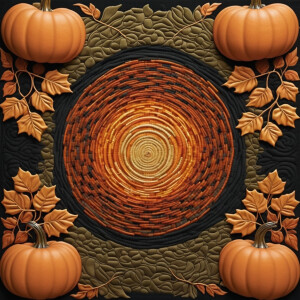 Create a digital tapestry pattern that gives the impression of a...