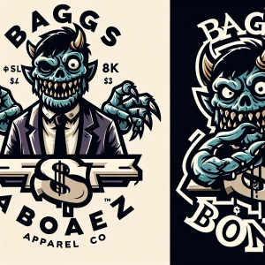 Professional logo - (Half Dead Apparel Co.)in different calligra...