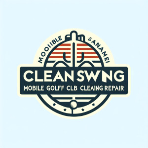 Design a logo for Clean Swing Mobile Golf Club Cleaning and Repa...