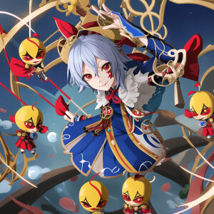 arlecchino from Genshin Impact