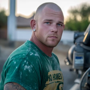 Brian Nobles a real 34 year old Caucasian white adult male with...