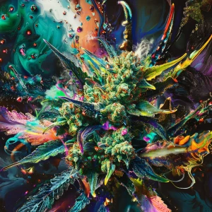 Hyperrealistic digital painting, Joe Madureira and Invader Zim s...