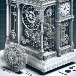Grandfather clock
