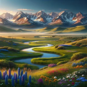 A photorealistic, breathtaking, awe-inspiring photograph of Denv...