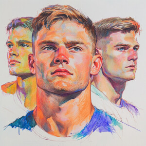 Commission an oil painting featuring a detailed portrait of Joe...