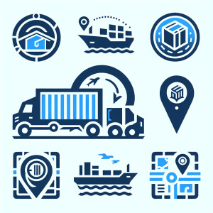 CargoTrack app logo blue color