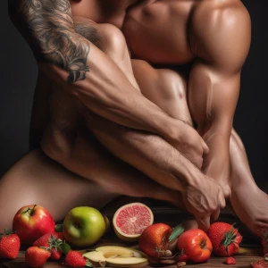 Carloss y Ramón desnudos piel con piel disfrutando sin importar...