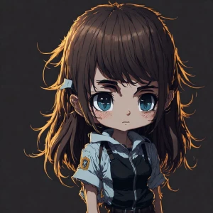 chibi anime girl