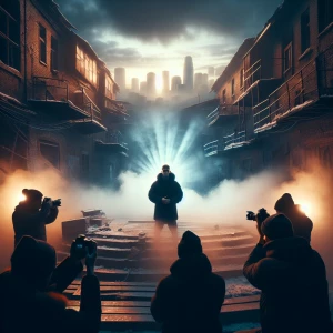 Design a rap album cover for "ТЫ БЕЗ РАЗУМА" разговор с Богон 
"...