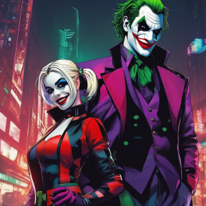 Joker and HarleyQuinn