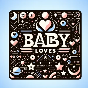 Different shaped logos for (Baby loves) logo
Use butterflies and...