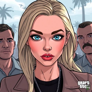 lily phillips, blonde with blue eyes, clear large oval plump elo...