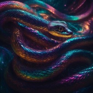 In the ethereal haze of a dreamlike realm, a resplendent quantum...