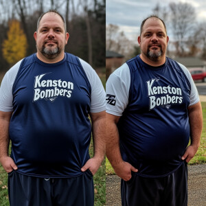 Tom Alsleben  male beginning transition to middle aged to look l...