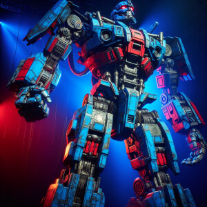 Optimus prime (  from the transformers cartoon),8k resolution, H...