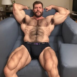 As I walk in the living room my dad was passed out on the couch...