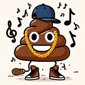 Hip hop turd