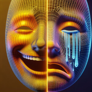 Smile now cry later mask