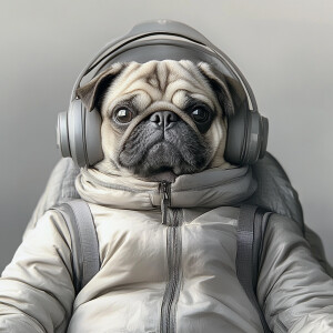 When there’s pugs on the brain.  --style raw --sref 199373341 39...