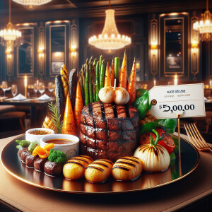 Grilled meal 5 million VND