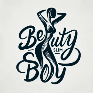 logo body correction studio “beauty slim body” female body silho...