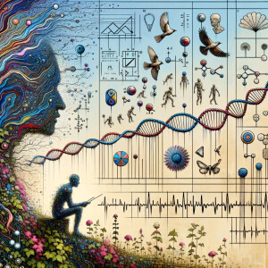 The golden ratio, Minimalist art Circuit, boards, circuitry, diagrams Cellular structures, DNA, circuit boards, colorful wires,  asian and Egyptian  graffiti, lie detector graphs, cardio, printout , branches infinity sign, cave, Art, handprints, distant birds flying, flowering vines, abstract gestural painting, dna