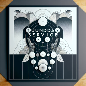 Воскресное богослужение
Посередине словосочетание «Воскресное бо...