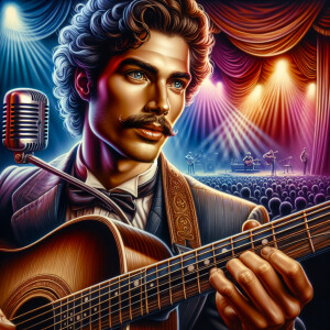 Create a highly detailed, airbrushed glossy oil painting that fe...