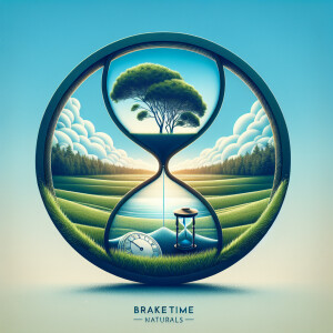 Design an image of BrakeTime naturals