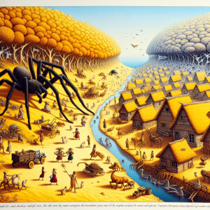 Once upon a time, in a small village nestled between the vast sa...