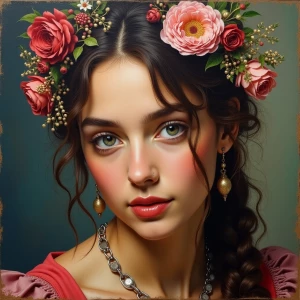 Abramtsevo art portrait captures the spirit and beauty of the su...