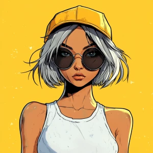 young, rebellious gta-style character. The character should have...
