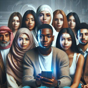 People gathering showing community  and unity. Beauty industry v...