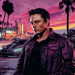 Elon Musk,E, GTA style