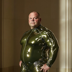 Portrait of a real detailed person male adult Jason Fuller, a mi...