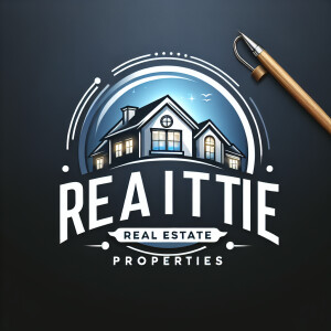 Create a real estate logo hyper realistic using the name elite r...